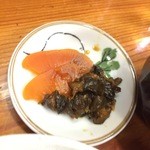 とんかつ　ボントン - しょうが焼き（小）970円のお漬物