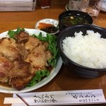 とんかつ　ボントン - しょうが焼き（小）970円