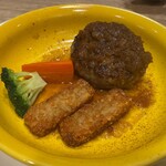 ガスト - 料理写真:ビーフハンバーグ