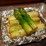 たんや又兵衛 - アスパラ ホイル焼き 2015.1.1x