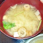でんがく･季節料理 おかじま - お味噌汁