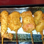 でんがく･季節料理 おかじま - 串揚げ