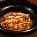 虎白 - お食事 香箱蟹の炊込みご飯 2015.1.1x