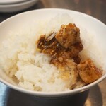 キントウン - 陳麻婆豆腐 オンザライス