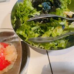 溶岩焼肉ダイニング bonbori - 冷やしトマト& チョレギサラダ