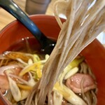 そば処とんぼ - 細くて綺麗なお蕎麦でした^ ^
