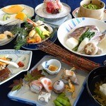 Nihon Ryourimo Chiduki - 季節に応じた旬の食材を会席で..