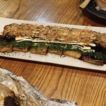 居酒屋 源氏 - 揚チヂミ　お好み焼き風