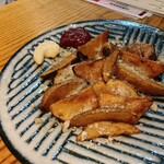 居酒屋 源氏 - フライドポテト　焦がしゴルゴンゾーラ
