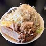 麺とび六方 - らーめん(中盛)＋肉増し