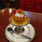 珈琲茶館 麦藁帽子 - プリン