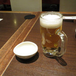 Gin yuba - 無事に生ビールは似合います？