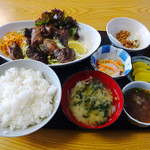 ホホステーキ定食