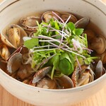 伊駒 - 料理写真:浅利とセリの蕎麦