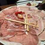 KNOCK CUCINA BUONA ITALIANA - おいしいハムの盛り合わせ
