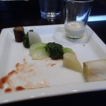 関川テラス - 温野菜のサラダ