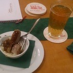 Lorsbacher Thal - Bratwusetchen　4.20€なり。さらに食べます。