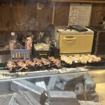 のかおい - 料理写真:レバーを焼いてます♪