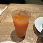 鎌倉パスタ - ドリンクバー٩(^‿  ^)۶とりあえずの野菜ジュース