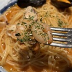 鎌倉パスタ - (*´▽｀)ﾉﾉエビ