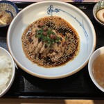 中国意境菜 白燕 - よだれ鶏ランチ