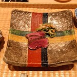 伯雲 - 蝦夷鹿の藁焼き