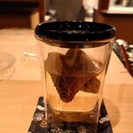 伯雲 - 河豚のヒレ酒