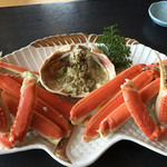 お食事処 はまさか - 越前蟹(15000円)