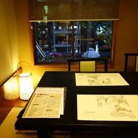 川越 いちのや - （2014/12月）案内された個室テーブル席