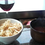 ステーキハウス ミディアムレア - ガーリックライス