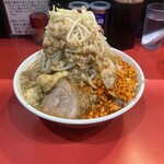 千里眼 - 小ラーメン（980円）全マシ