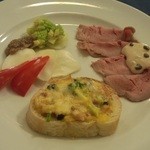 ラ・フレッチャ - 前菜の三種盛り