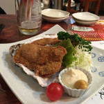 海鮮・話食処 しん - 生食用牡蠣のフライ
