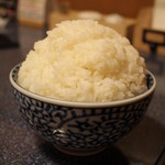 焼肉ビストロ168（イロハ） - 白飯てんこもり、ここにお箸差したら、仏様のごはんや
