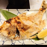 海鮮割烹 朝日 - 『鯛の焼き物』