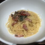釜あげスパゲッティ すぱじろう - おじさんの取った写真