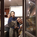 エビスエスクラッシコ - ピッツァ窯の前で一枚