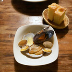 エビスエスクラッシコ - すだれ貝は初めて〜♬