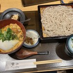 天然大海老天丼 自家製おうどん 白狐 - 料理写真: