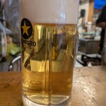 串屋横丁 - 黒ラベル680円がハッピーアワーで280円