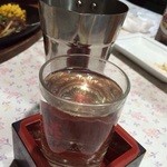 屋台 武ちゃん - 【2015.01.23】この日は寒かったので熱燗で