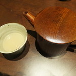 銀座 吉本 - そば湯