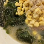 信州ラーメン人力車 - 塩トッピング
