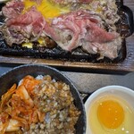 感動の肉と米 - 料理写真: