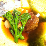 ゆう - 牛ホホ肉の軟らか煮込み