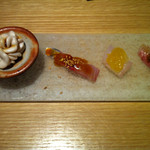 ゆう - 五島鰺、鱈の白子など