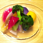 【旨い野菜のお出汁寄せ】