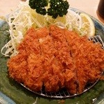 とん亭 - 黒豚ロースカツ定食（1920円）