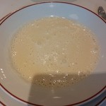 ブラッスリー・ヴィロン 丸の内店 - いんげん豆のポタージュ