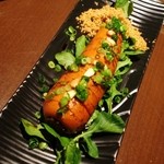 土龍 mogura - 名物｢にんじんの丸ごとステーキ キャラメル生姜醤油｣